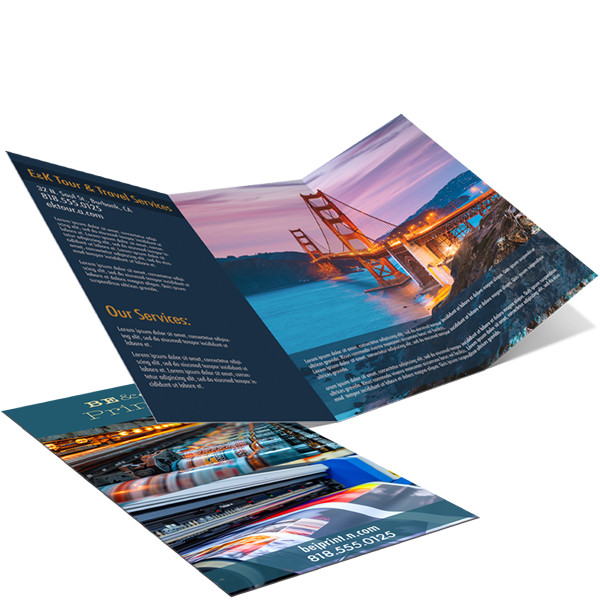 1000 Custom Printing Service Double Sided 8.5" x 11" COLOR Flyers or Brochures