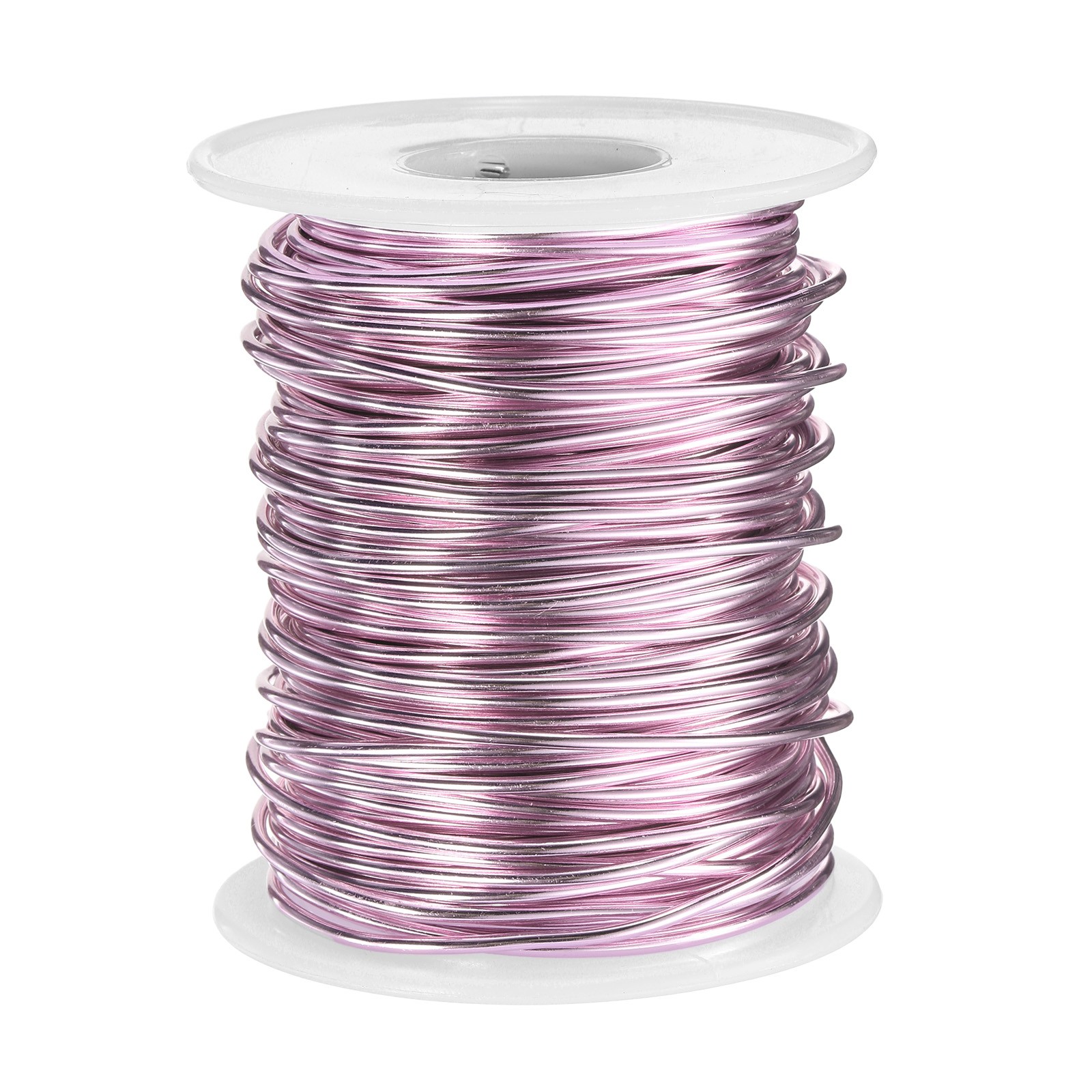 16 Gauge Aluminum Craft Wire 1.5mm 98.5ft Bendable Metal Wire, Light Pink