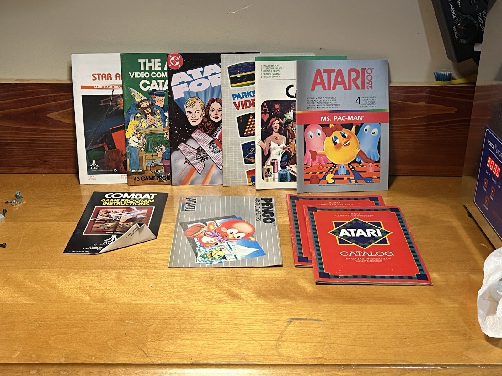 Atari 2600 Game Manual: Atari Force #2 Comic + Manuals & Catalogs (10 Total)