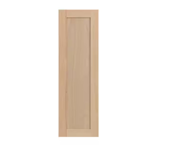 Hampton Bay 12 in. W x 30 in. H Wall Cabinet Decorative End Panel in Unfinished