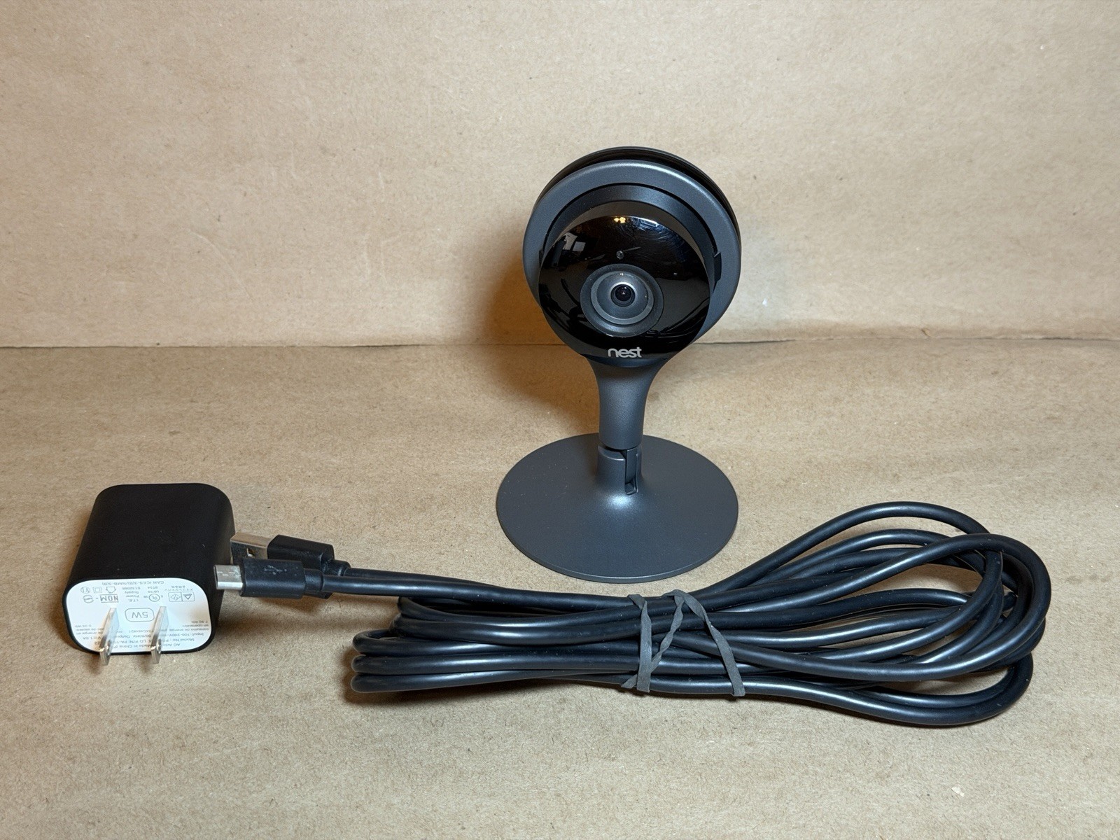 Google Nest Cam 1080p Wi-Fi Indoor Security Camera w/ USB Cable | Model A0005