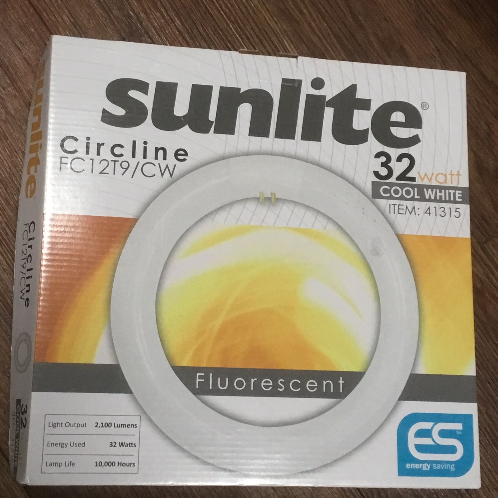 SUNLITE FC12T9/CW 32W 12 inch Cool White T9 Circline 4-Pin Light Bulb