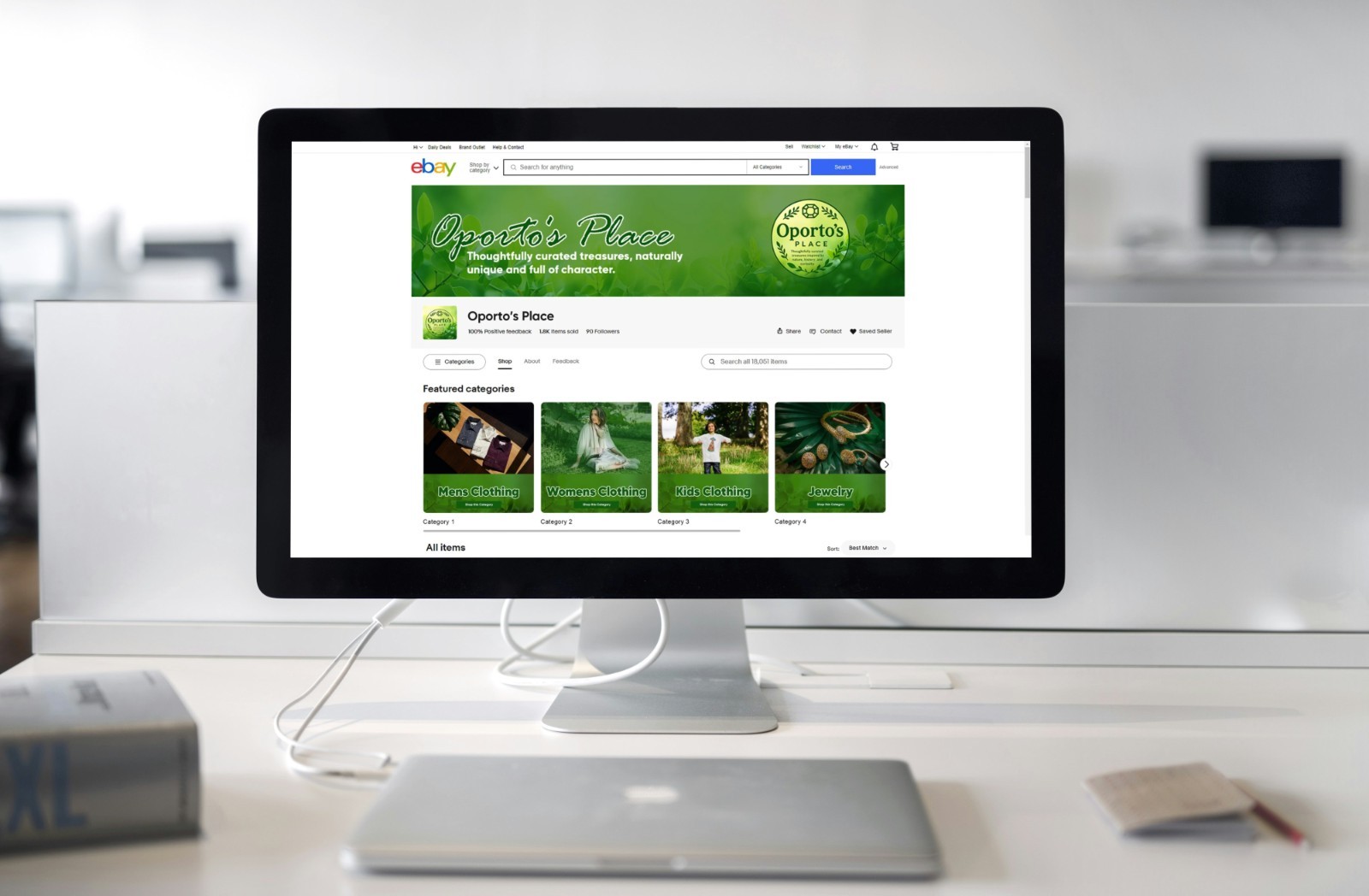 Custom Ebay Branding Design  March 2026 ebay store maintenance