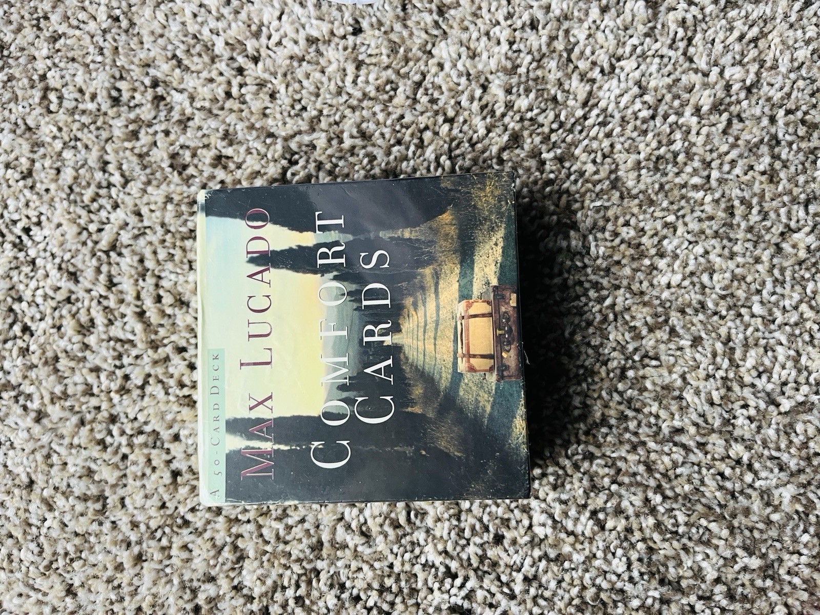 Max Lucado Comfort Cards 50 Inspirational Cards-Christian Bible Inspiration NEW