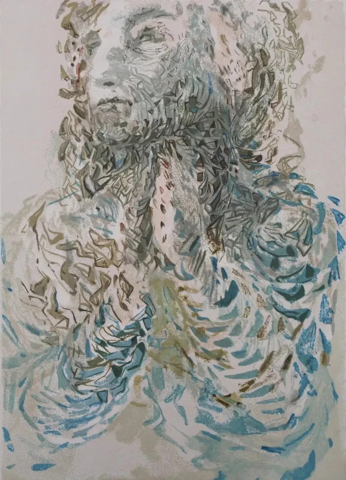 Salvador DALI : PARADIS 17, GRAVURE Originale, DIVINE COMEDIE, 1960