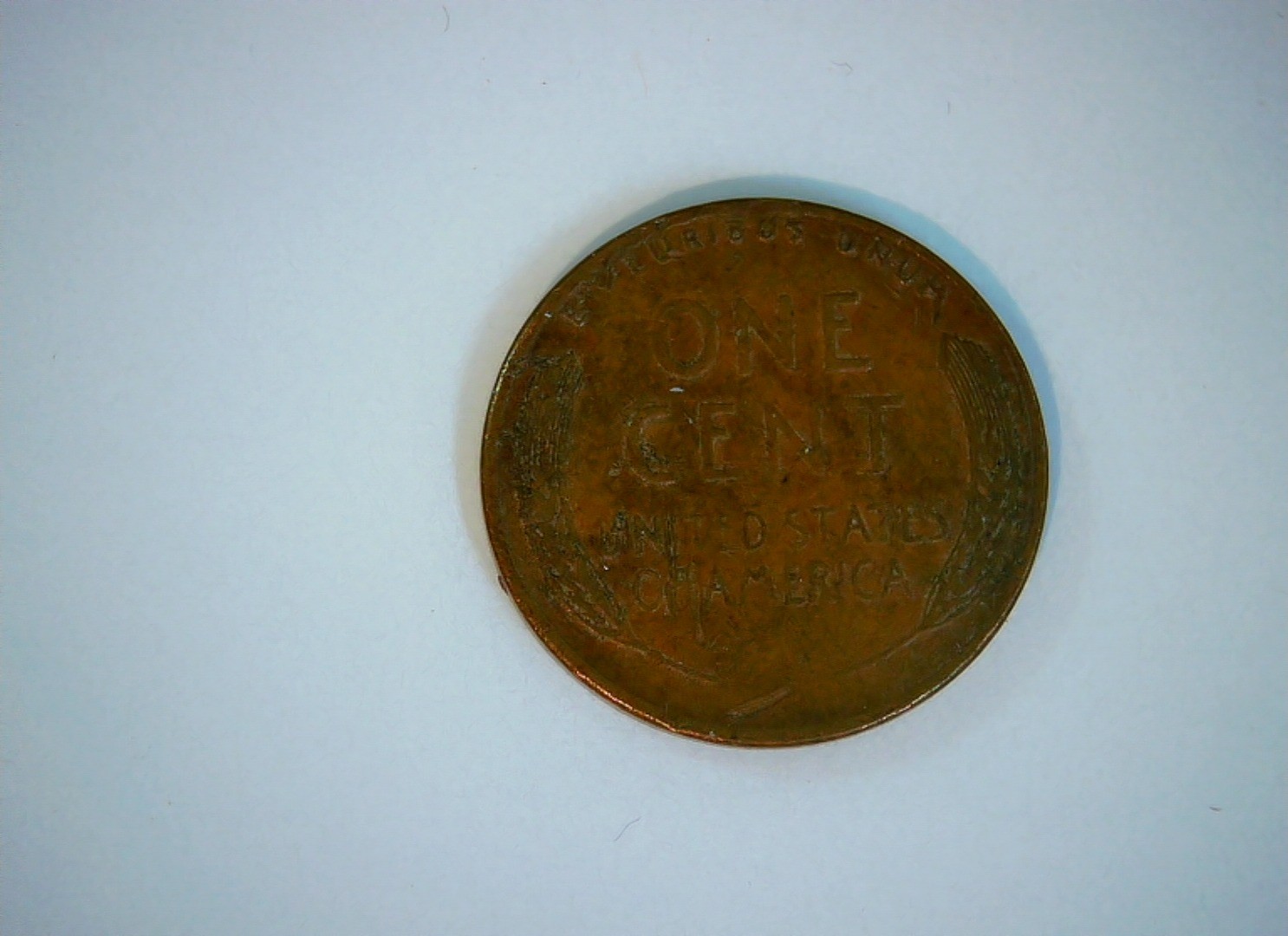 United States 1955 1 Cent Lincoln Wheat Cent Coin