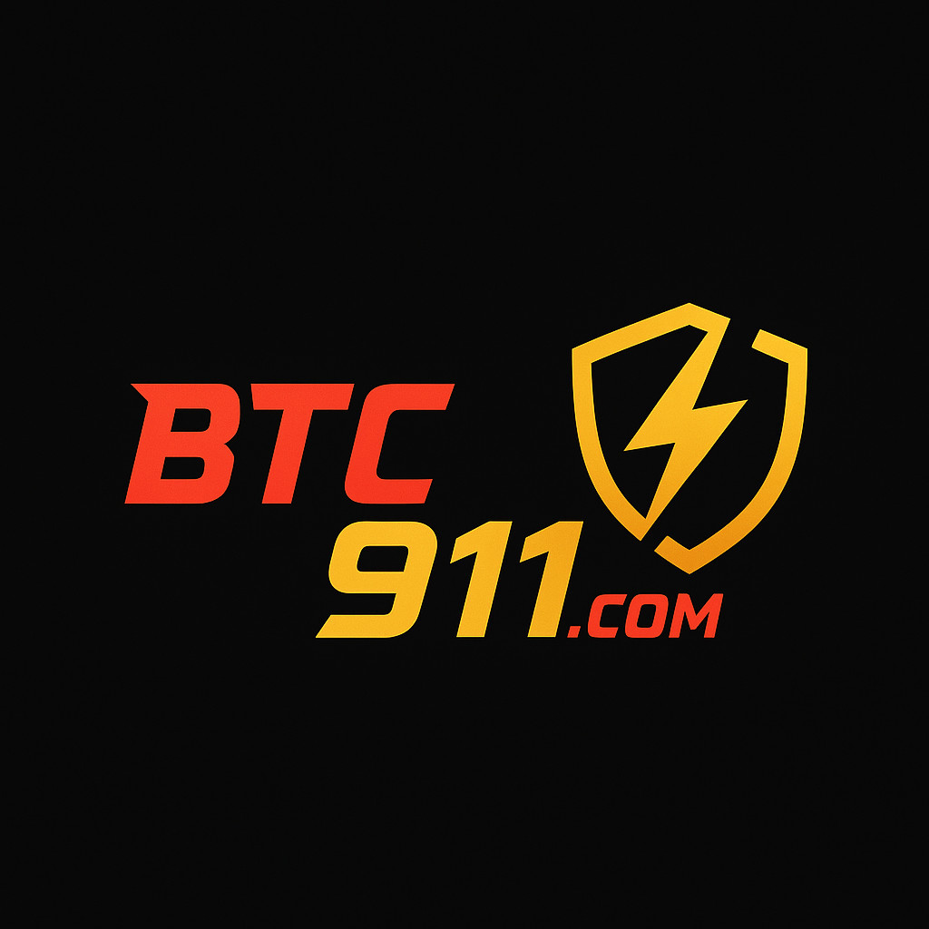 Btc911.com - TWO WORD .COM DOMAIN NAME - Crypto, Bitcoin, Blockchain, BTC!