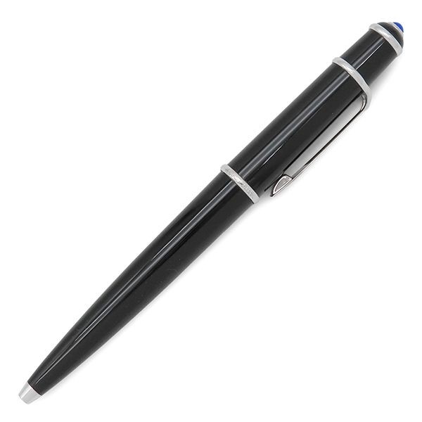 Cartier Ballpoint Pen Diabolo De Gp Black Composite X Silver Ink