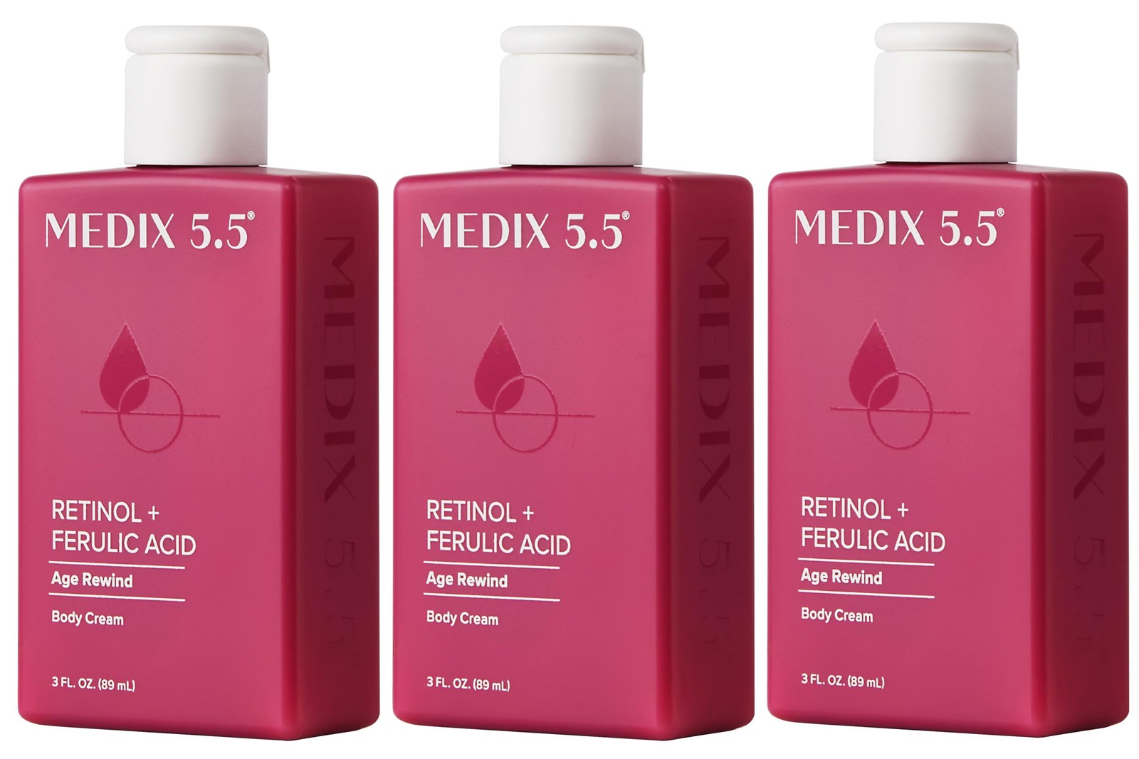 Retinol Body Lotion Firming Moisturizer 3 Fl Oz Pack Medix Crepey Skin Care