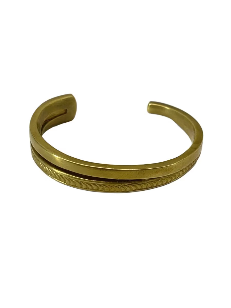 Esperanto Bangle Brass Gld Men S Em 1005B M1n65