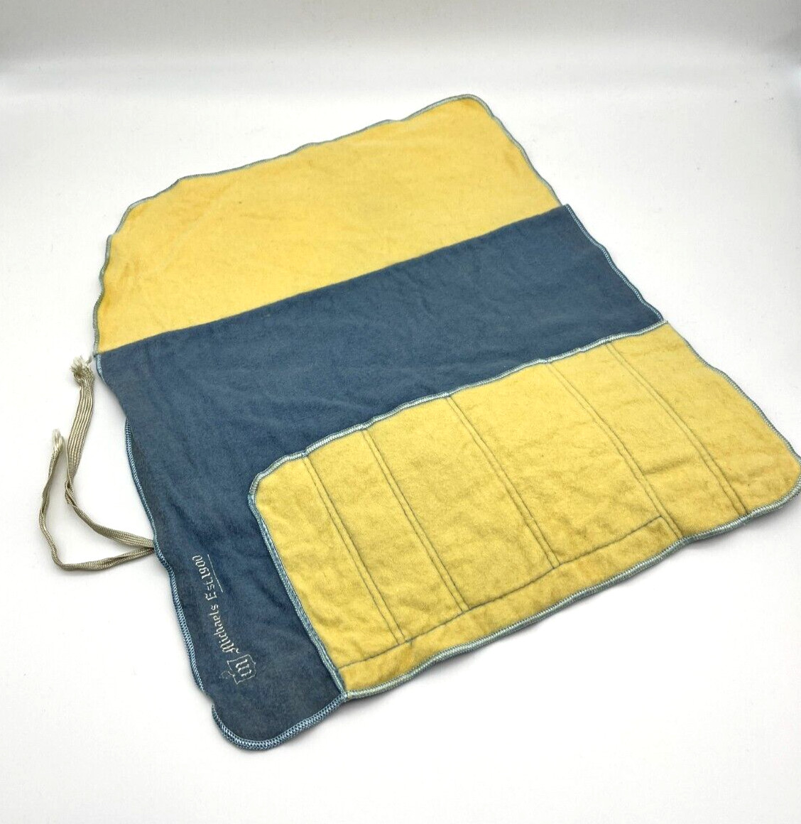 Vintage Anti-Tarnish Silver Flatware 6-slot Placesetting Storage Bag