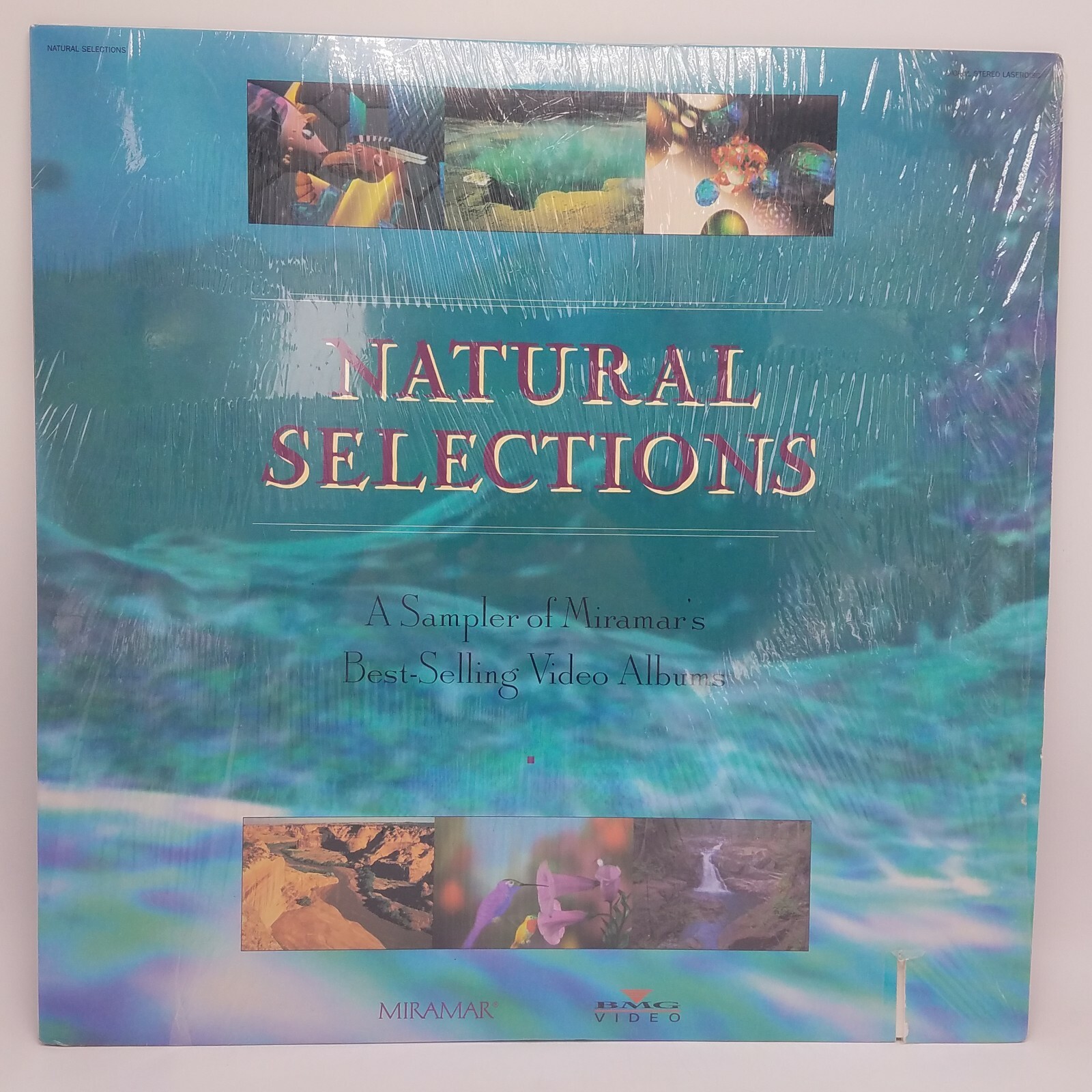  NATURAL SELECTIONS Laserdisc LD Sampler of Miramar's Best-Selling Video Albums