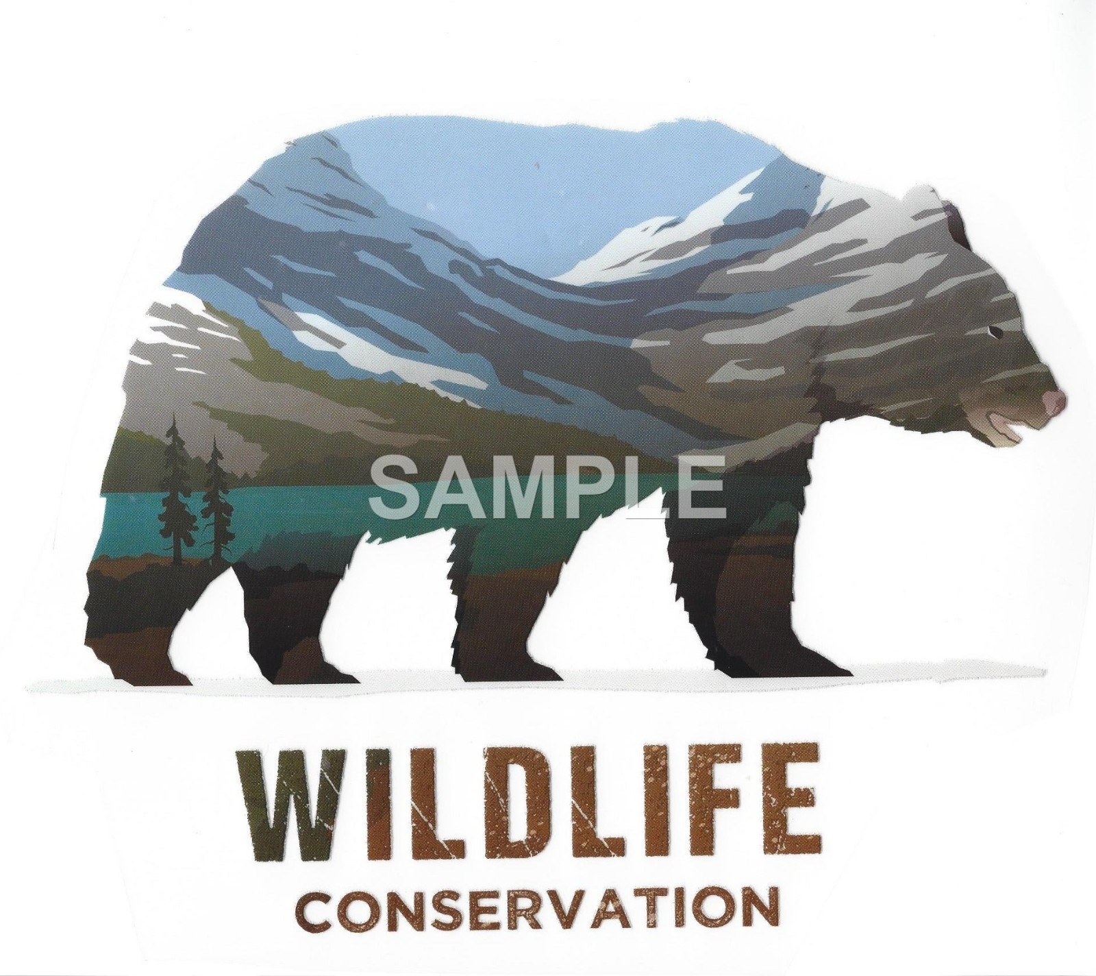 Bear vinyl iron on transfer (SALE)