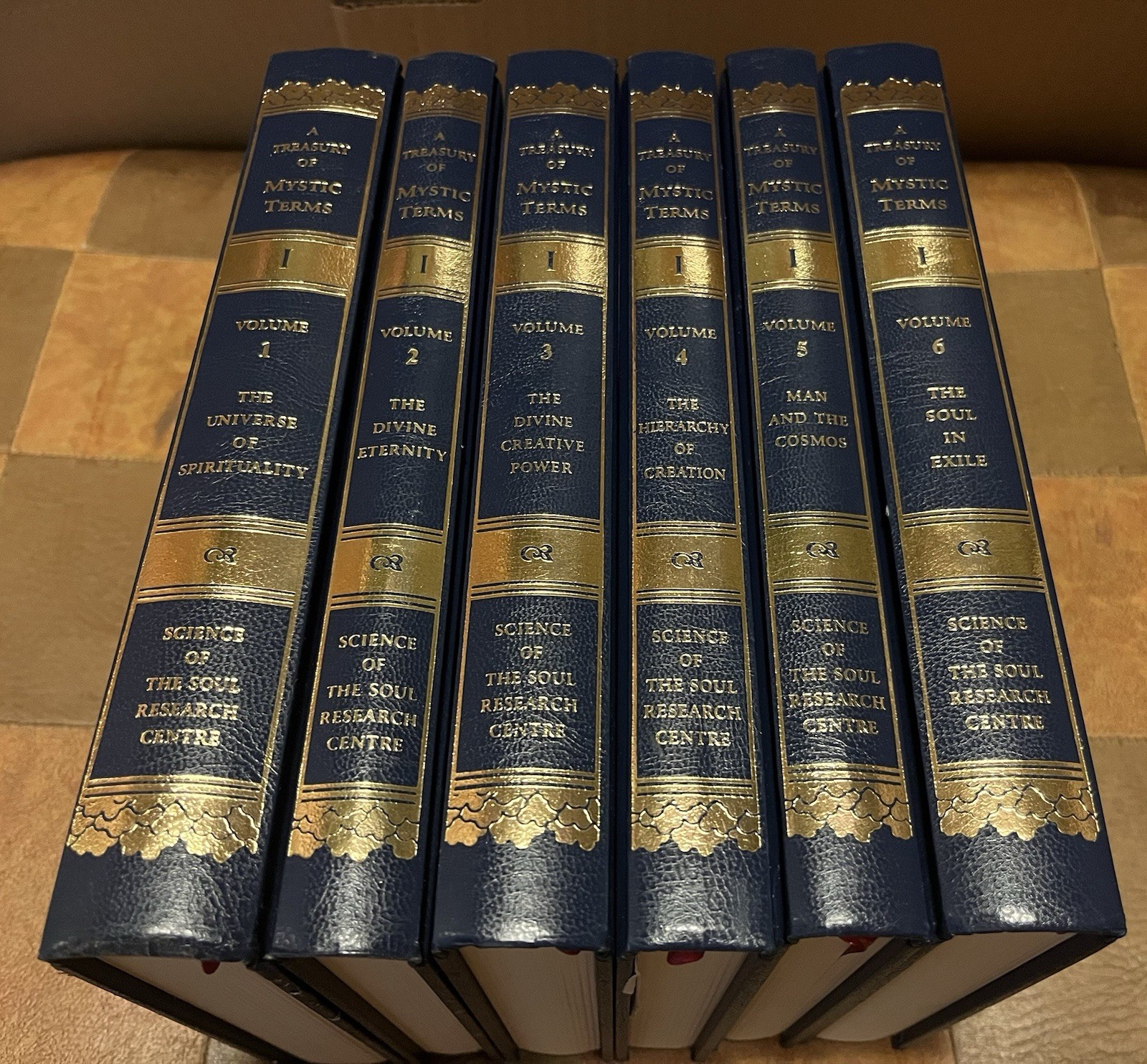 Davidson, John: Treasury Of Mystic Terms: The Principles Of Mysticism. 6 vols