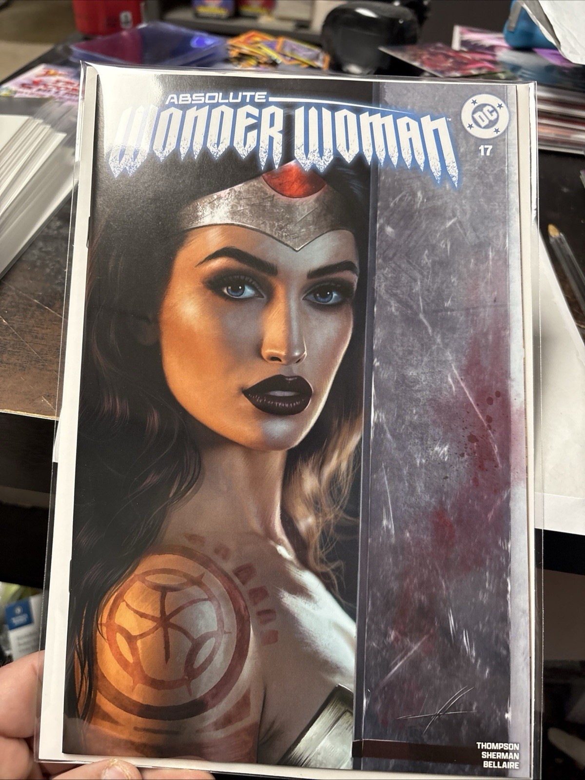 🔥 ABSOLUTE WONDER WOMAN #17 CARLA COHEN 616 Trade Dress Variant A LTD 3000