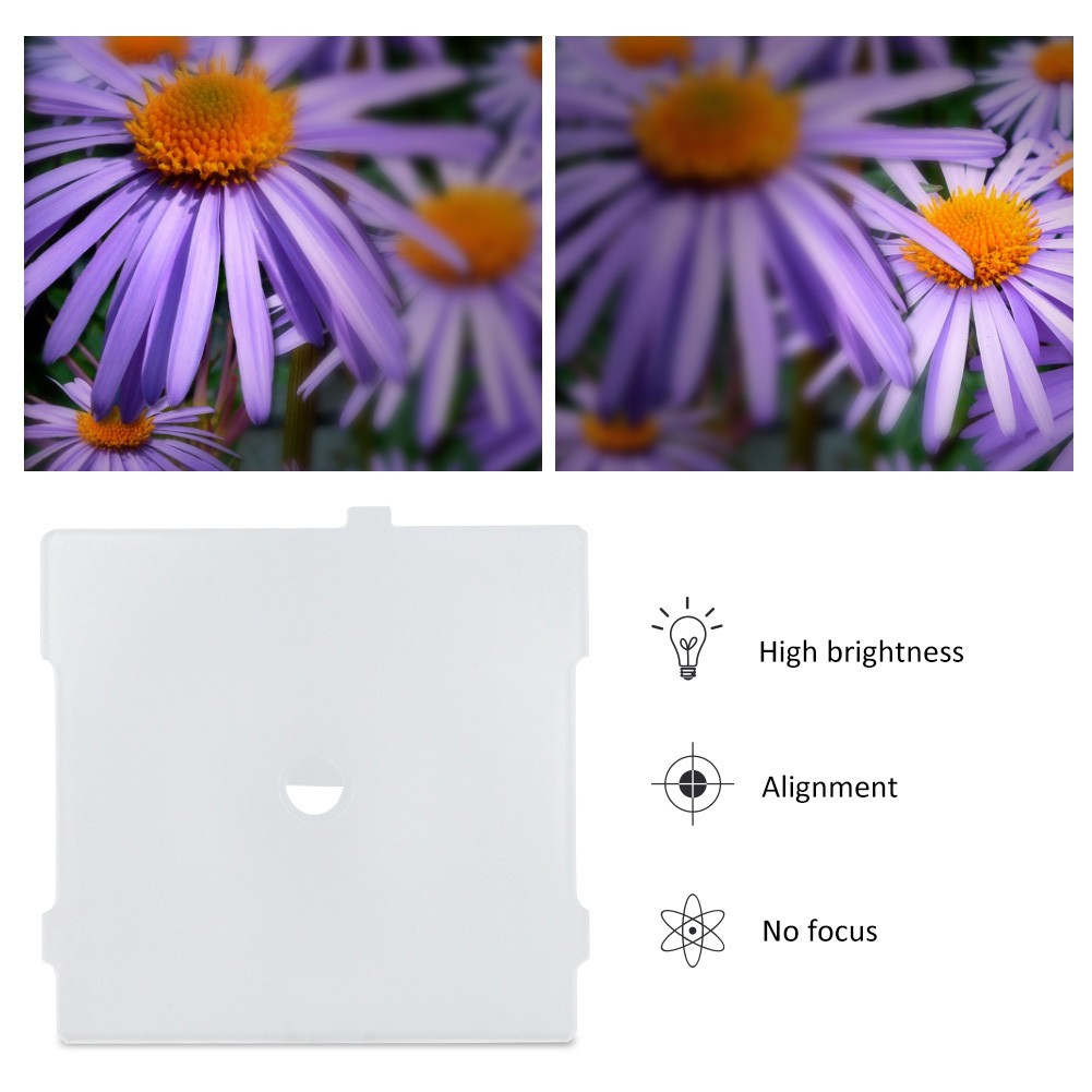 ♡ For 6X6 DSLR Camera Split Image Focusing Screen