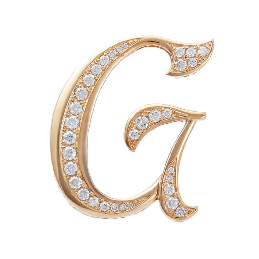 Yukizaki Alpha Initial Pendant Top GL Size Authentic Used YUKI-0