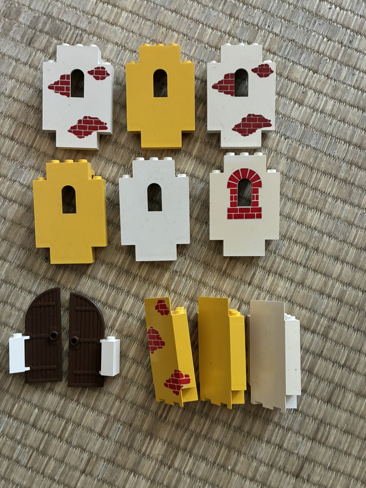 LEGO Castle Wall Windows, Turrets, Arches and more! El dorado