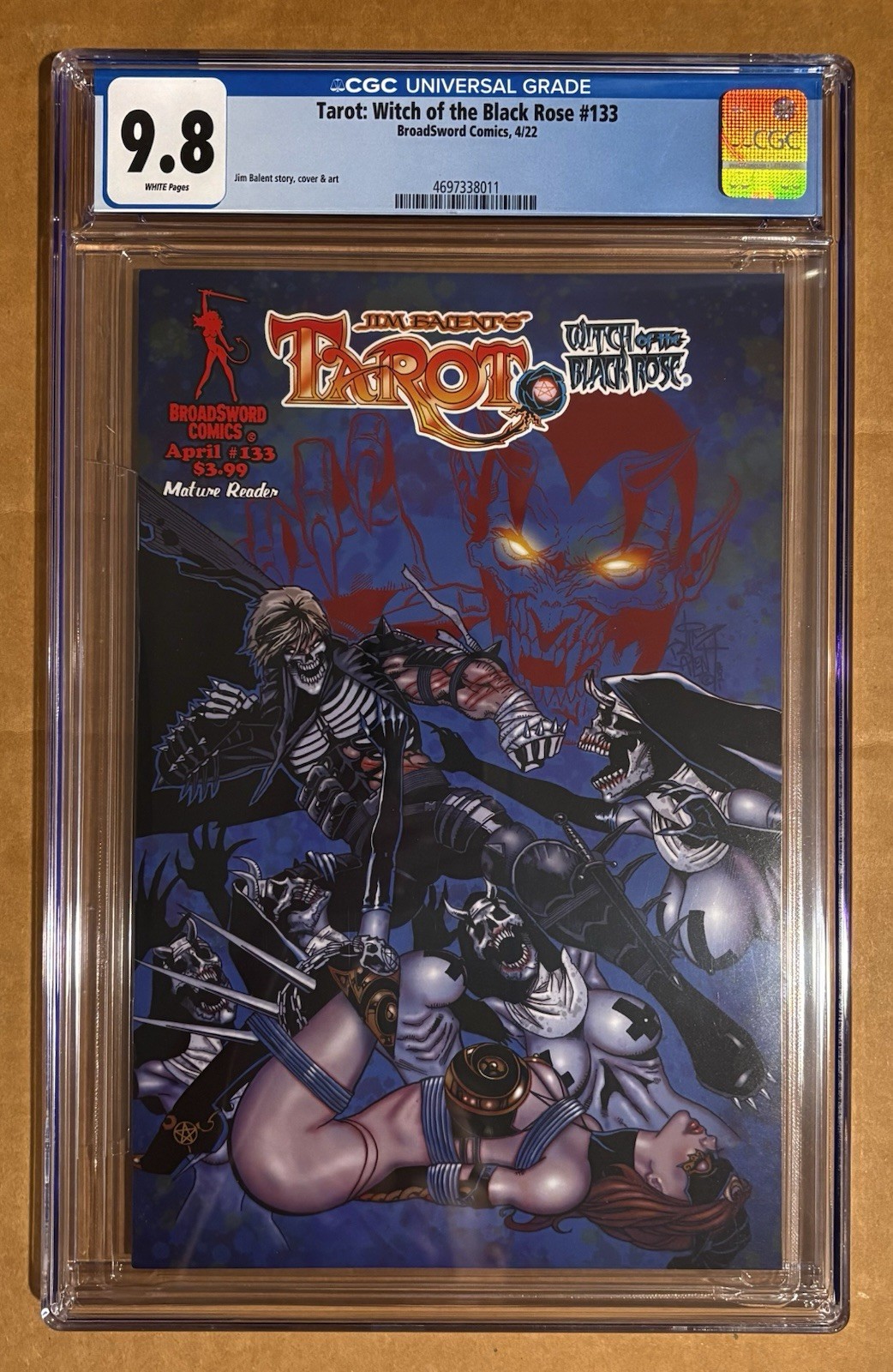TAROT: WITCH OF THE BLACK ROSE 133 CGC 9.8 (2022)