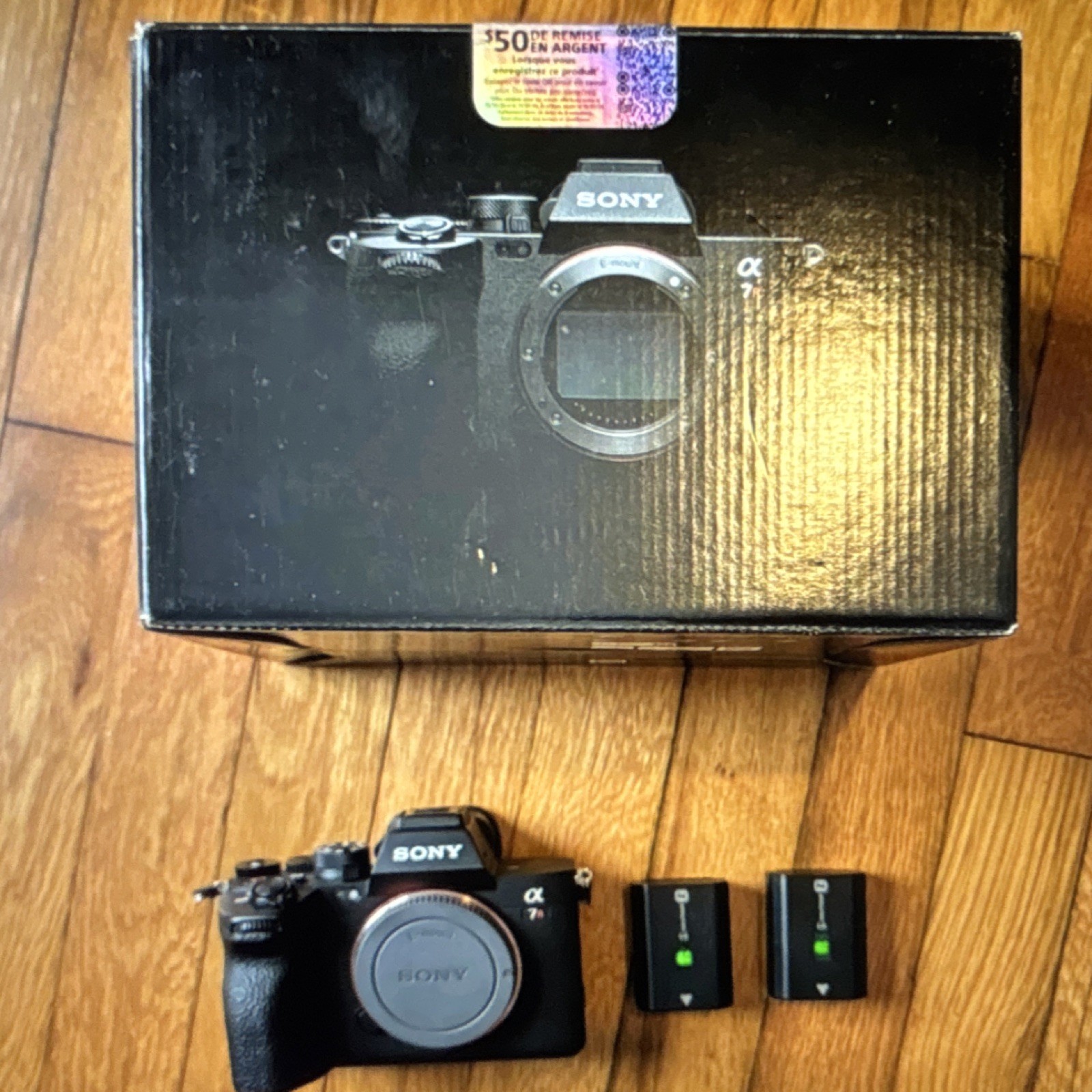 LOW SHUTTER, BOXED Sony A7R V Body *PLUS Extra Sony A7RV Battery