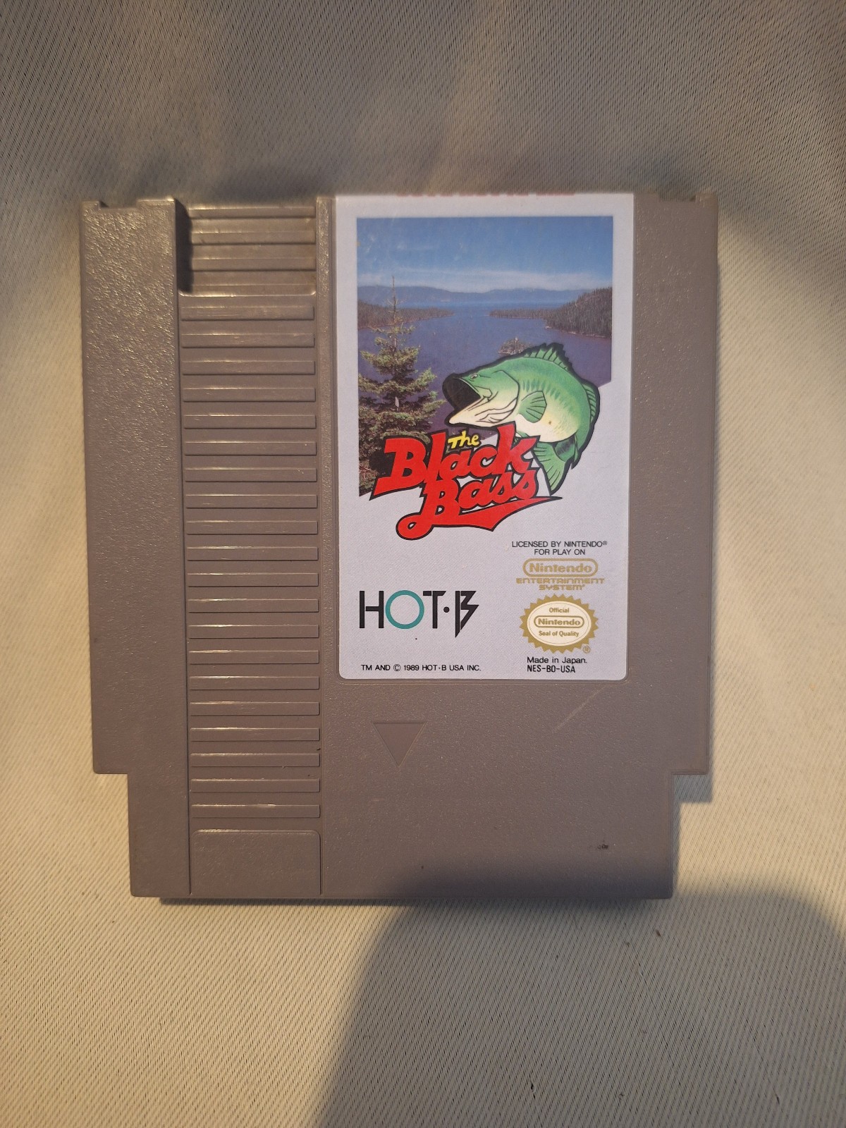 Black Bass (Nintendo Entertainment System, 1989)  Authentic, Cart Only