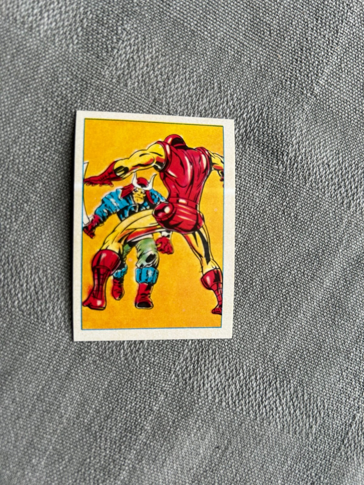 Marvel Superheros 1980 ( a. G.E Stickers No. 65 (2 1/2in x 1 13/16in) - Very +)