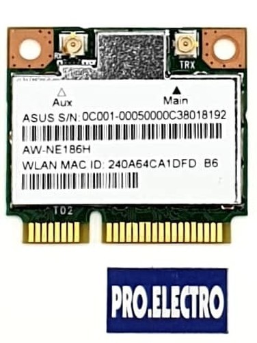 Asus X75VC-TY152H AR5B125 AW-NE186H Wireless WIFI