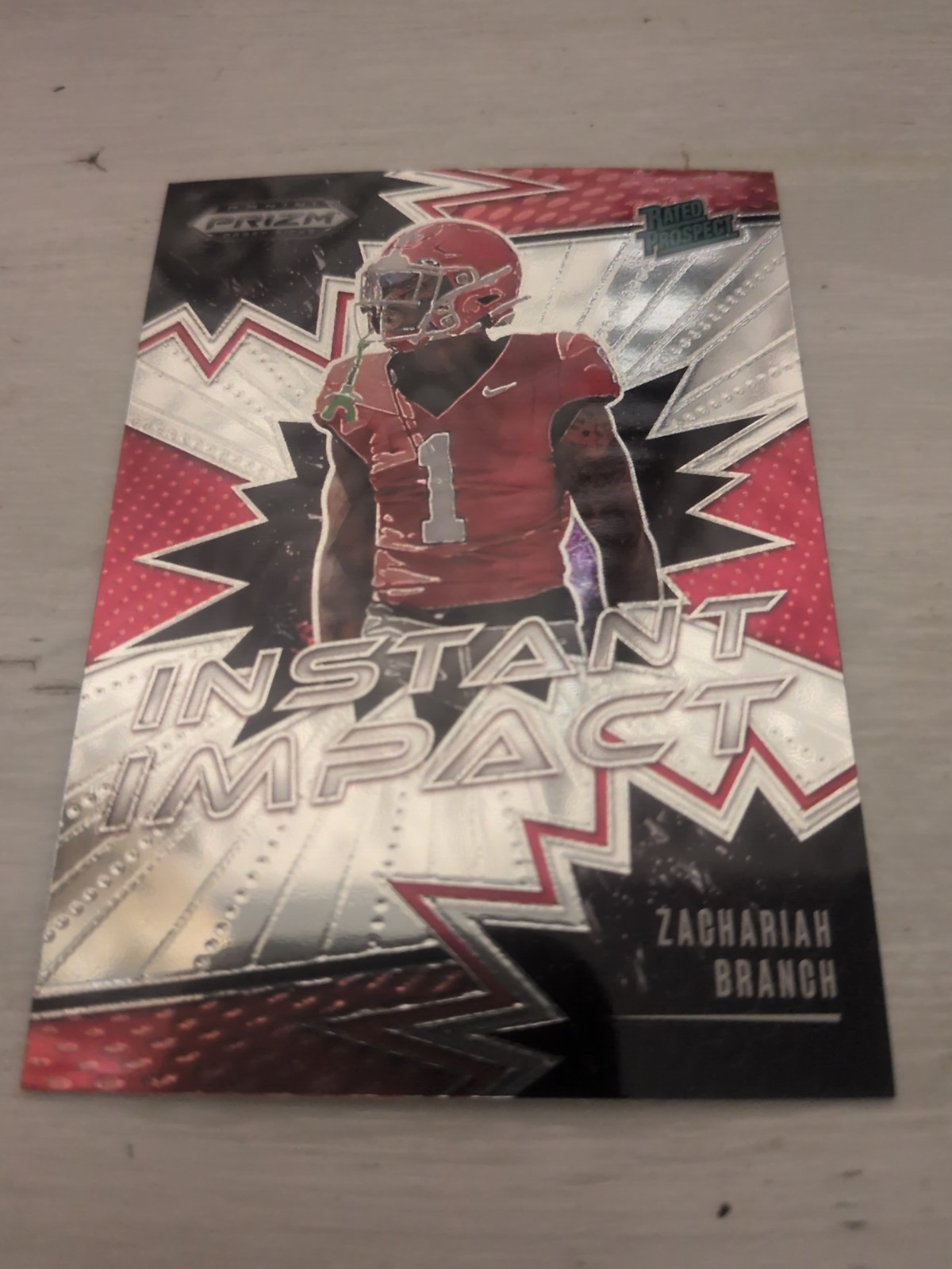 2025 Panini Prizm Draft Picks-#II-ZBH Zachariah Branch Instant Impact