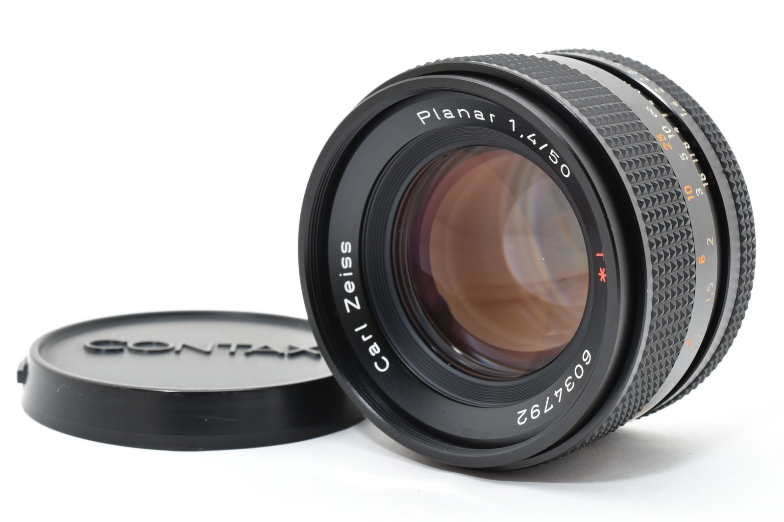 [NEAR MINT] Contax Carl Zeiss Planar 50mm F1.4 T* AEJ CY Mount Lens JAPAN