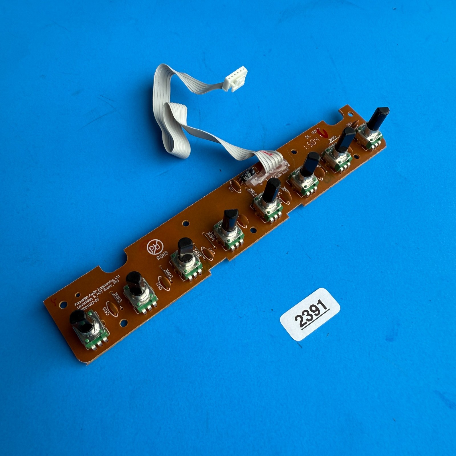 NOVATION LunchKey 25 MK2 Controller Used OEM Part: Volume Pot PCB Circuit Board