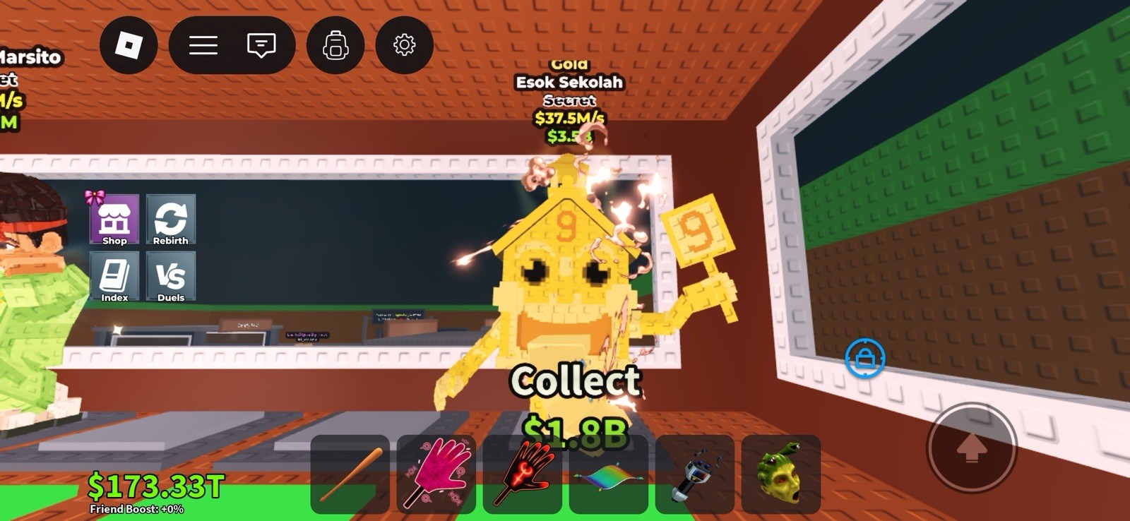 Esok Sekolah Gold Secret Item 9 Game Item Asset same day delivery 