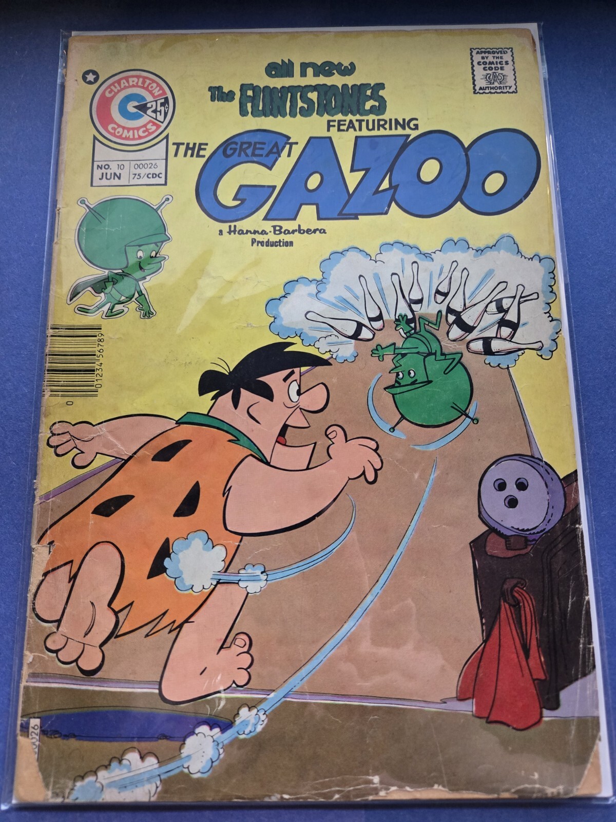 CHARLTON COMICS  - THE GREAT GAZOO - #10 - JUNE 1975 - BRONZE AGE