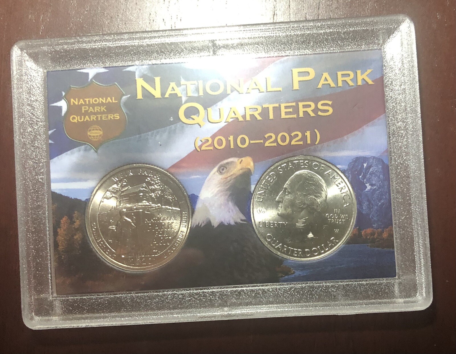 2020-W PRIVY+2020-S Weir Farms Connecticut UNC. Quarters; 2 Coin Case