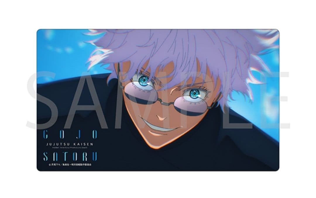 Jujutsu Kaisen Satoru Gojo Desk Mat Rubber Polyester 60x35cm Used