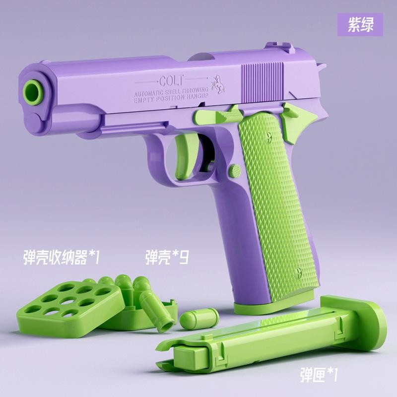 Automatic Colt 1911 Shell Ejection Gun Pistol Toy Guns For Kids Boys Birthdays