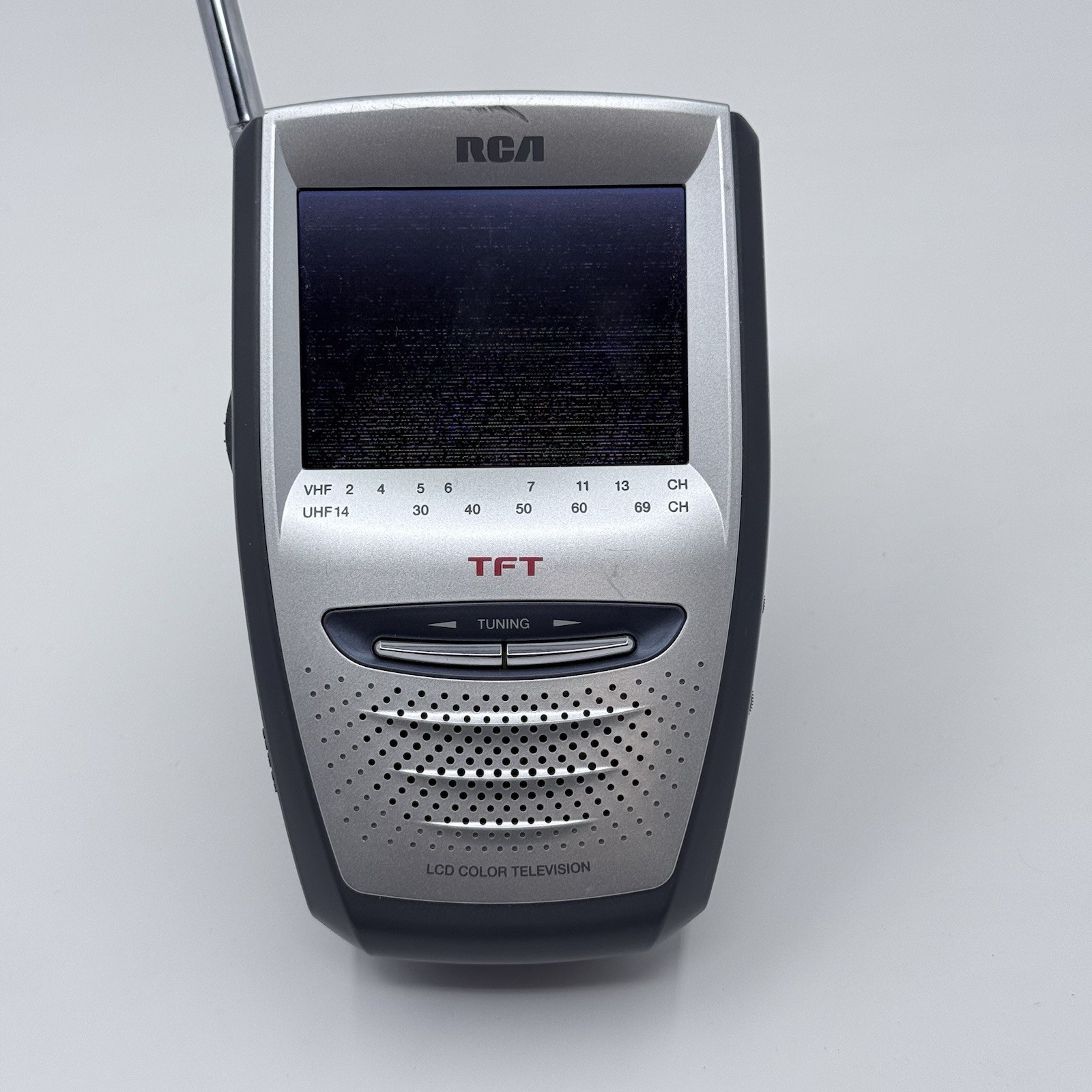 RCA 3 Inch LCD Pocket Color TV TFT 16-3062 UHF VHF Tested