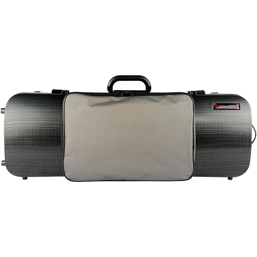 Bam 5202XL Hightech Compact Adjustable Viola Case with Pocket Black Lazure