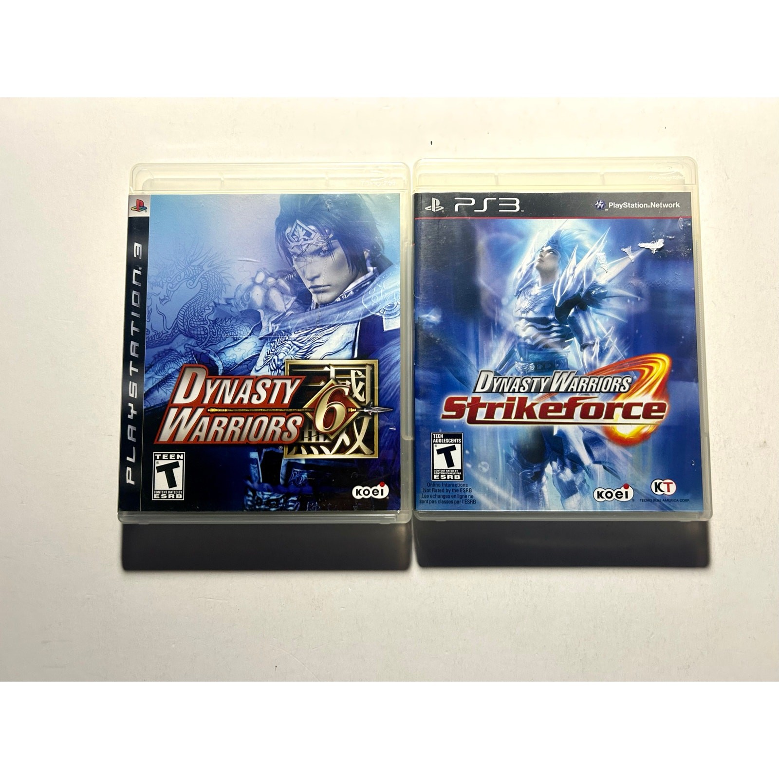PlayStation 3 PS3 Dynasty Warriors bundle Video Game lot🔥Works 6 & Strikeforce