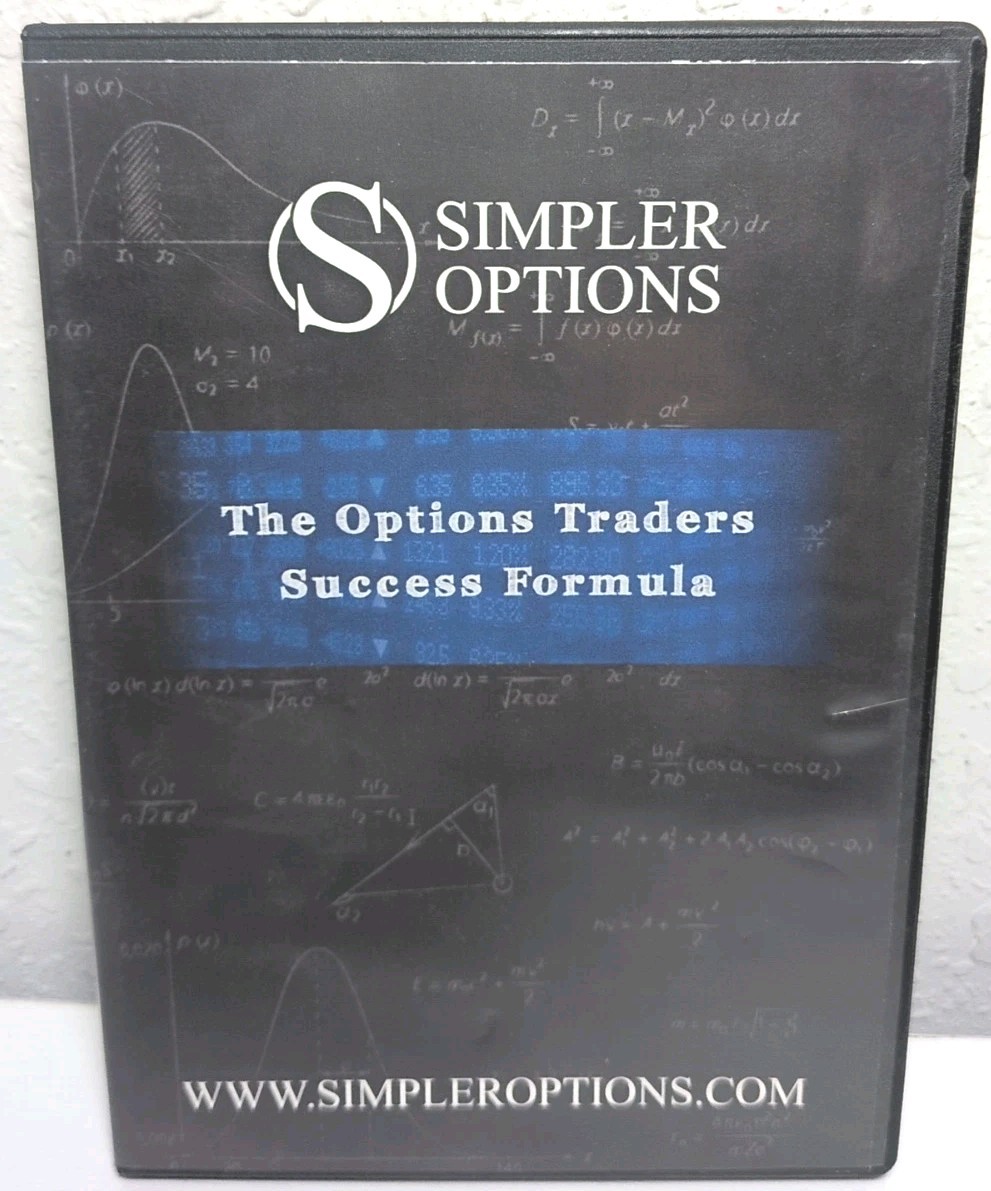 Simpler Options-The Options Traders Success Formula DVD ROM B82