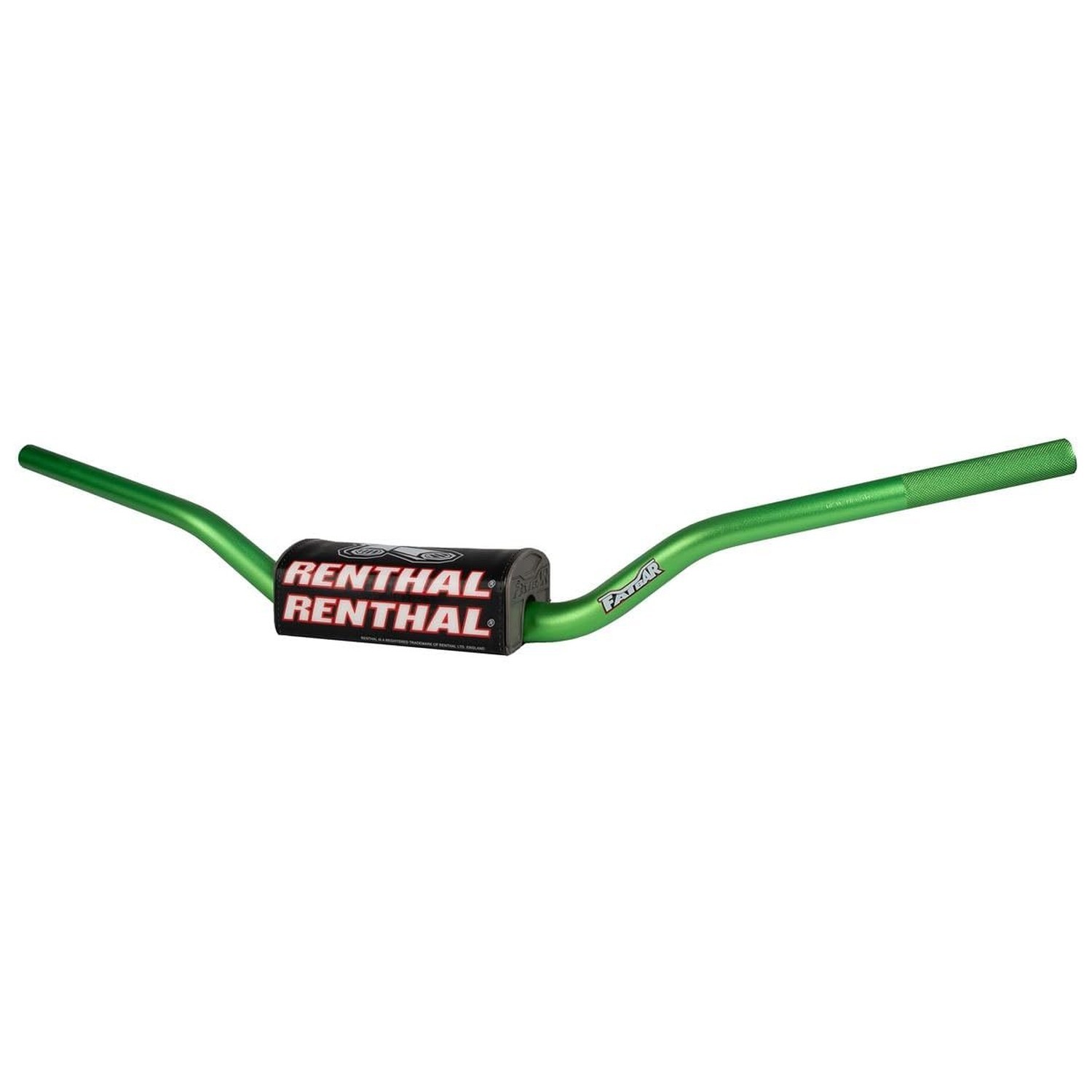 Renthal 604-01-GN Fatbar RC/Hon CRF 04-18 Kaw KX/KXF 2006-20 Green 1 1/8"/28....