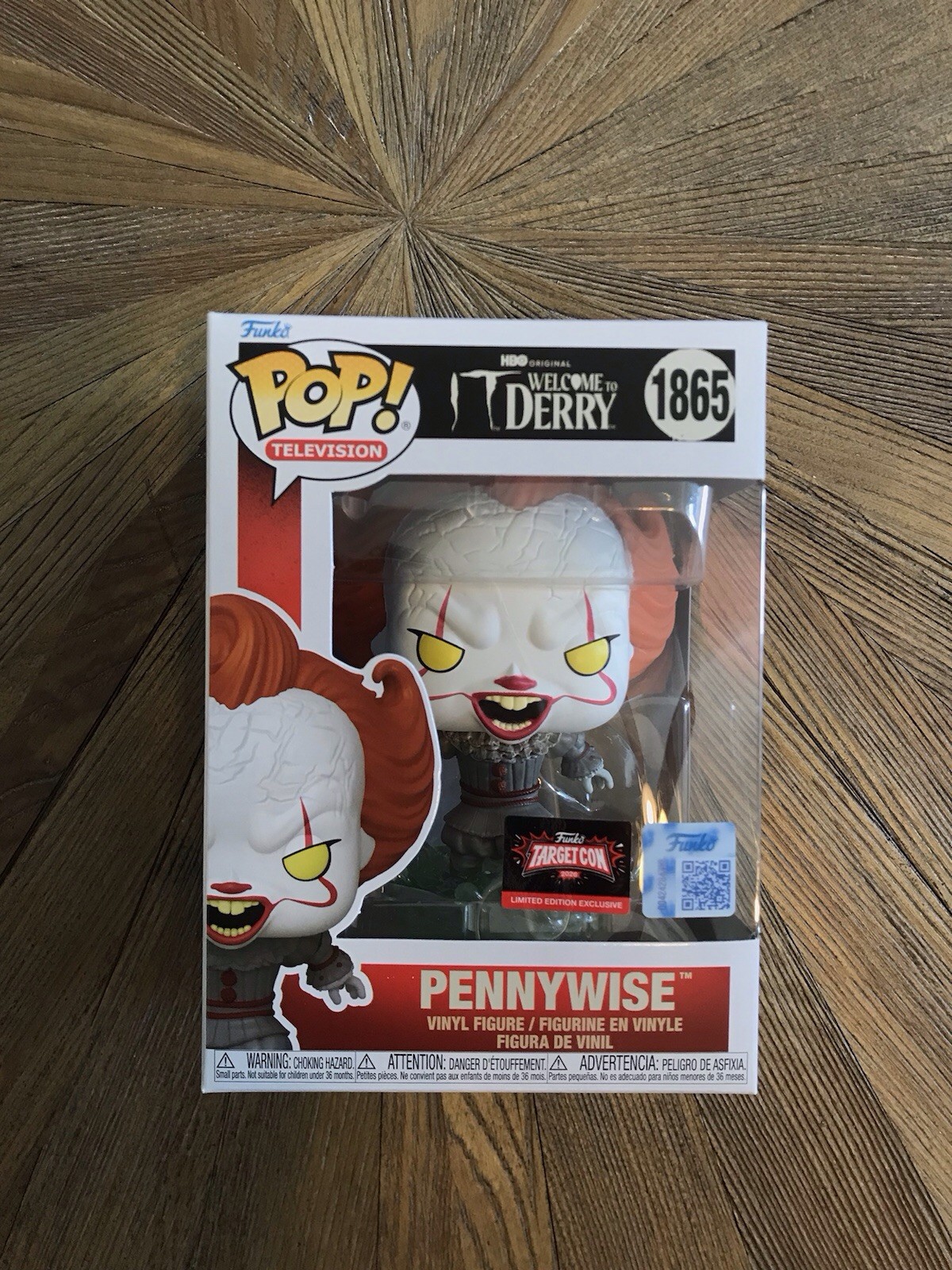 Funko Pop! IT Welcome to Derry Pennywise (2026 TargetCon)  Exclusive #1865