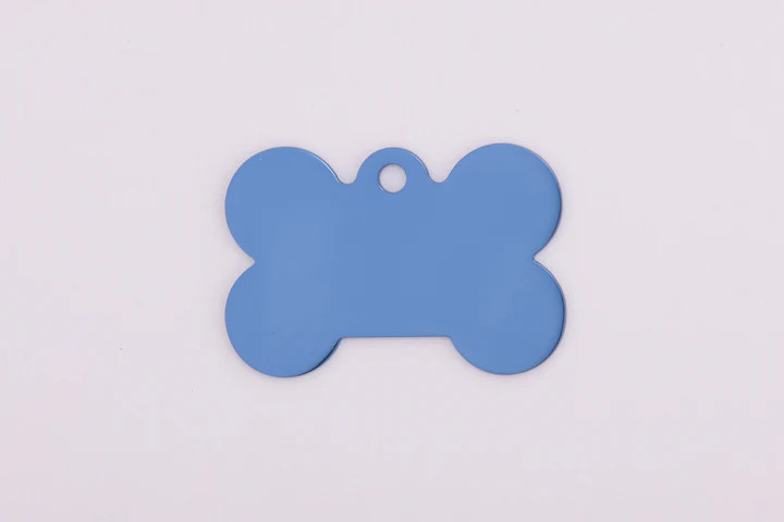 Wholesale GoScribe Premium Non Anodized Edge Pet Tags. Bulk pkg of 1000 tags.