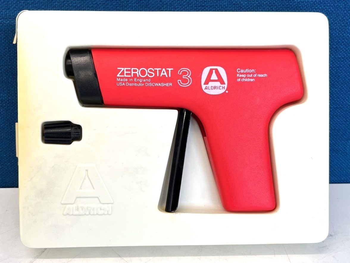 Red Aldrich ( Milty ) Zerostat 3 Anti-Static Gun