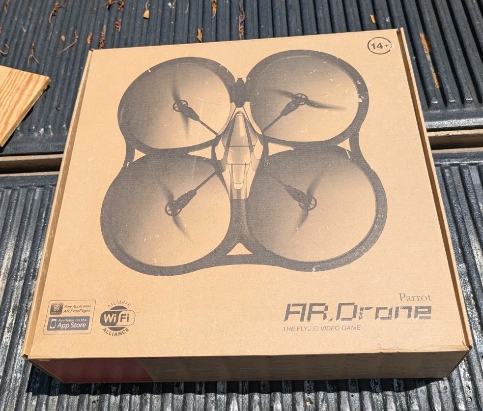 Parrot AR Drone | No Battery | No Remote | As Is, For Parts Or Repair, Untested