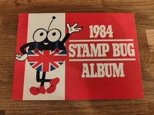 BOOK - Stamp Bug 1984 Stamp Album Paperback **Empty**