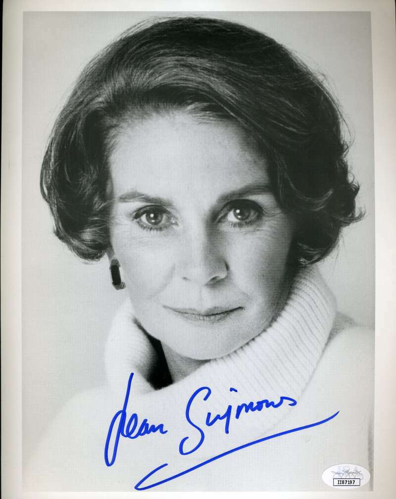 Jean Simmons JSA Cert Signed 8x10 Photo Autograph