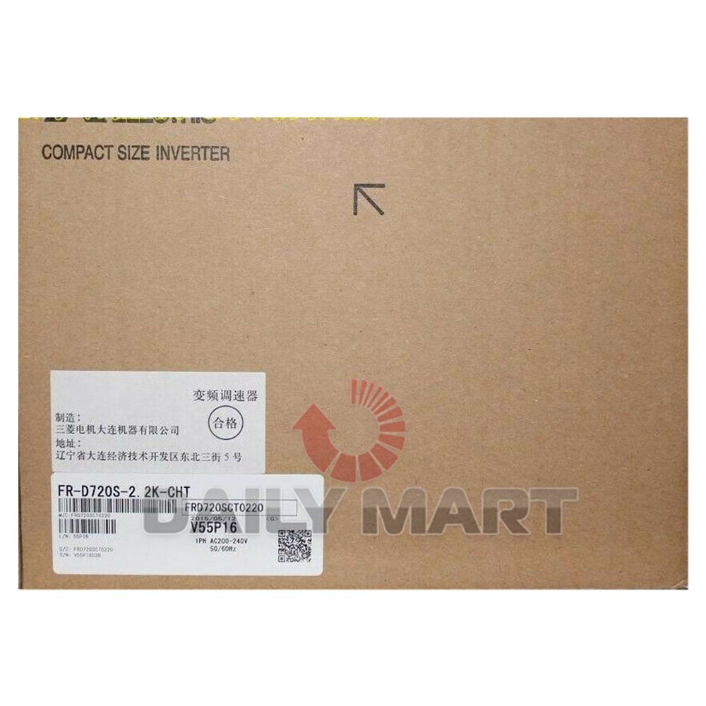 New In Box FR-D720S-2.2K-CHT Inverter *hh