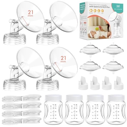 Pump Parts 4PCS Replacement Kit for Spectra S1/S2/S9 Plus/Synergy 4PCS 21MM