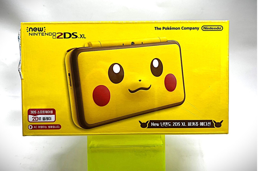 New Nintendo 2DS XL Pikachu Edition Console Korea ver