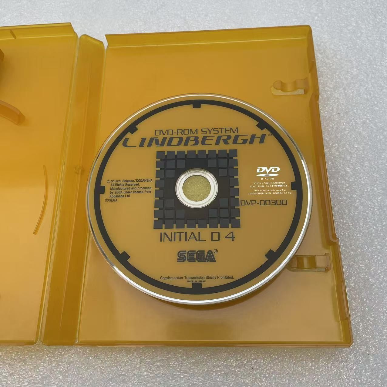 Used Sega Initial D Arcade Stage 4 DVD-ROM Security Chip Tested Working